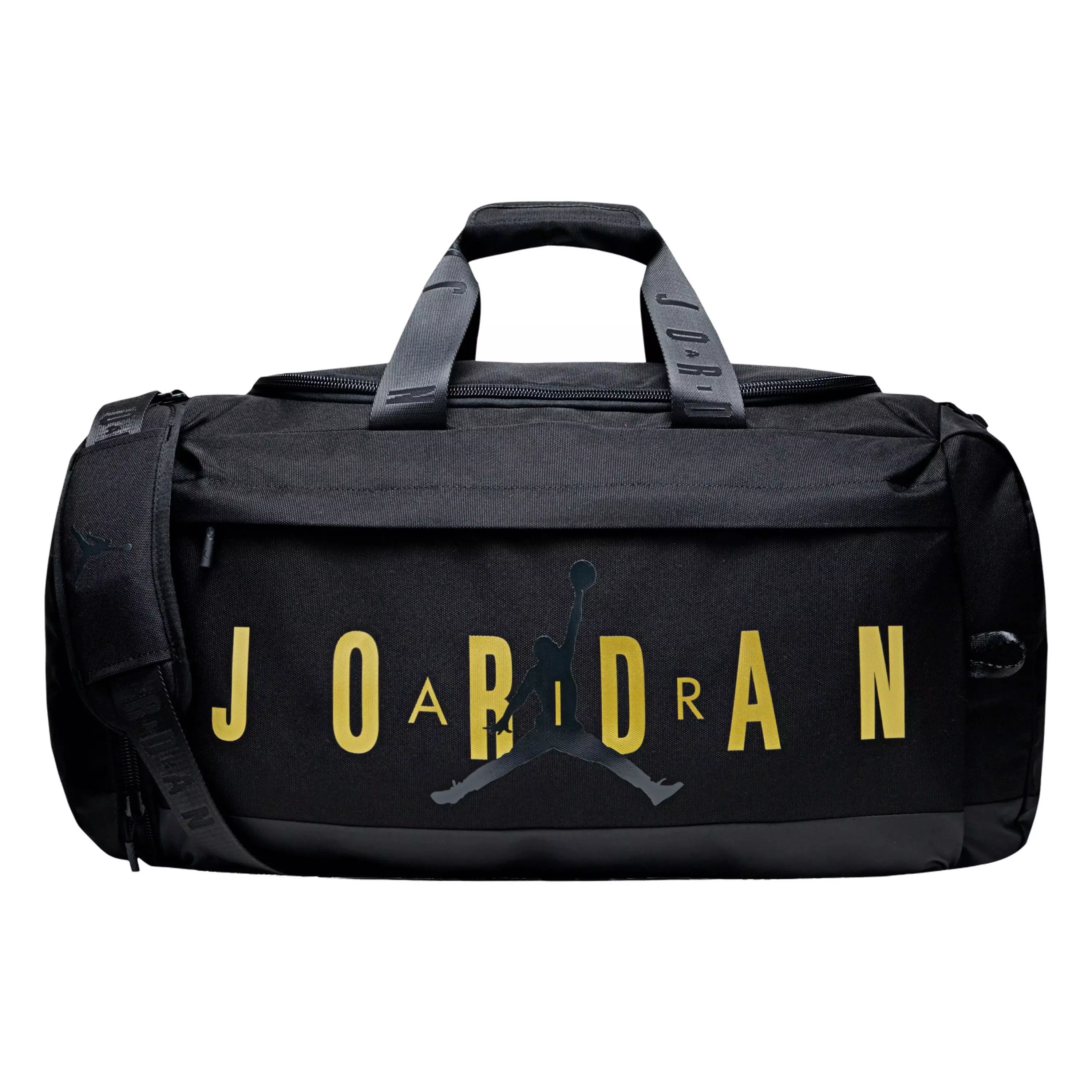 バッグ JORDAN MONOGRAM DUFFLE BAG BLACK GOLD Nike Air Jordan Monogram Logo Jacquard Duffle 25L Luxury